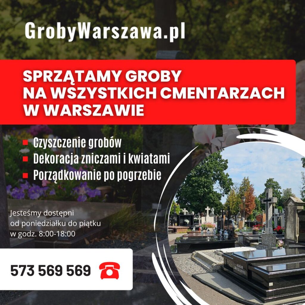 GrobyWarszawa.pl - Sprzątanie grobów Warszawa i okolice