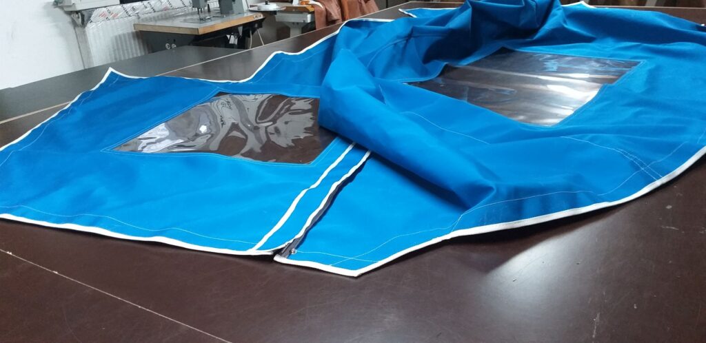 Naprawa przedsionki camping szycie parasole altany pokrycia łodzie cabrio