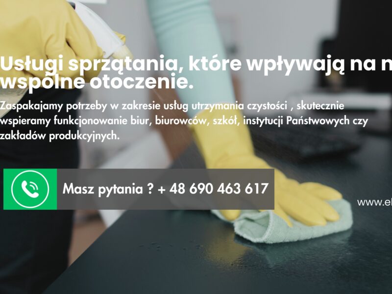 Profesjonalne sprzątanie zakładów produkcyjnych – zadbaj o czystość i bezpieczeństwo!